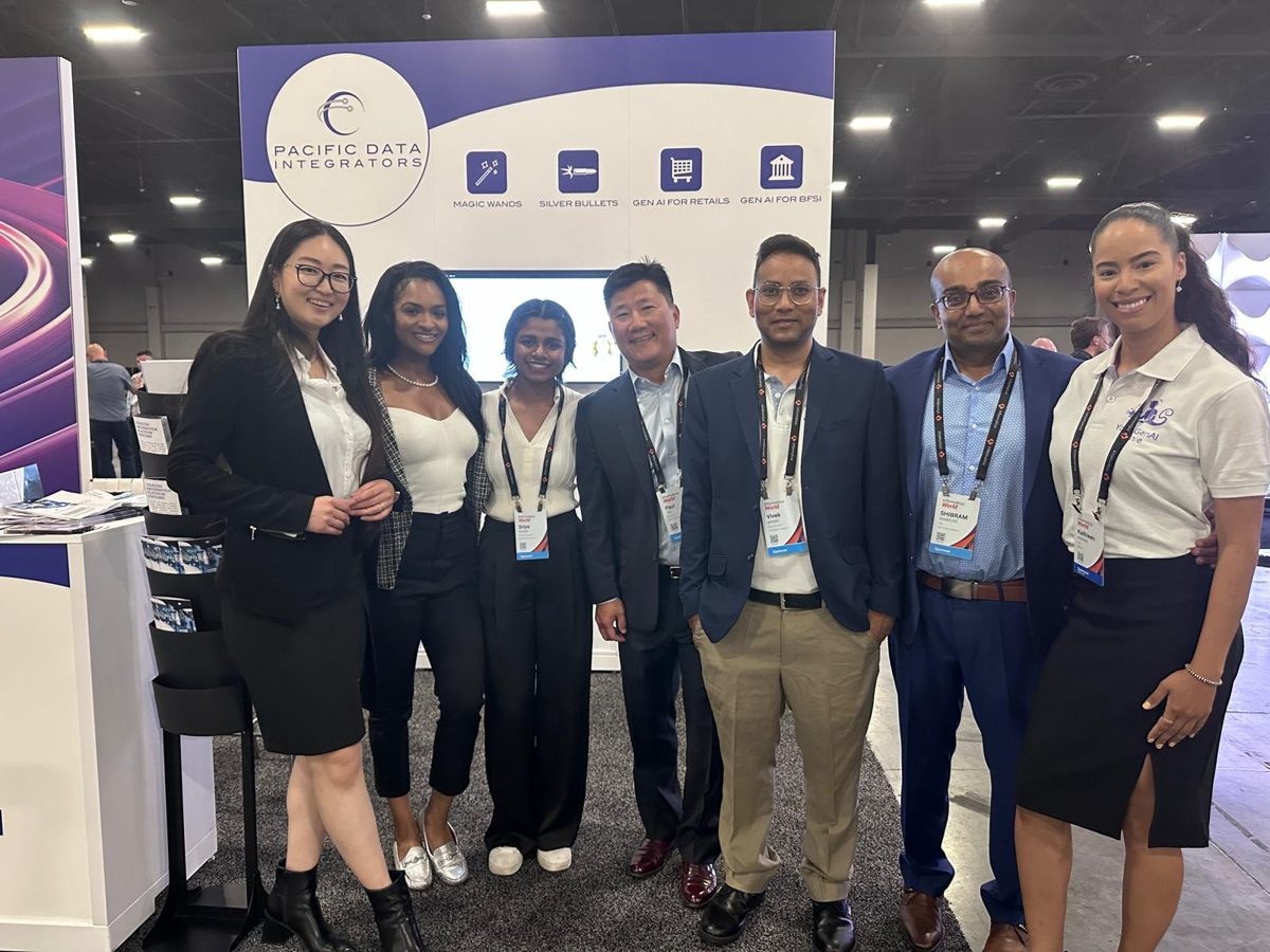 PDI team at the GenAI Genie booth at Informatica World